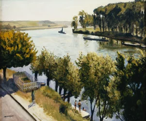 La Seine à la Frette Montigny