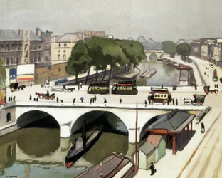 Le Pont Saint Michel à Paris