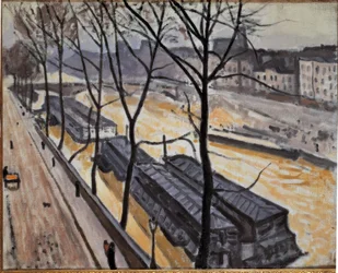 Paris en hiver (Quai de Bourbon)