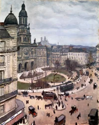Place de la Trinité à Paris, 1911