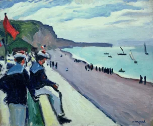 La Plage à Fécamp