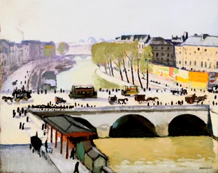 Le pont à Saint-Michel