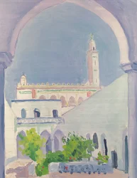 La mosquée de Laghouat, vers 1939