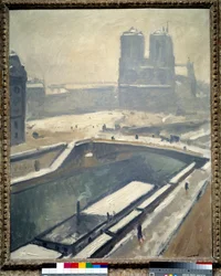 Vue de la Cathédrale Notre-Dame de Paris