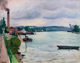Vue de la Seine (près de Rouen)