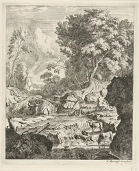 Pan et Syrinx (Landschappen)