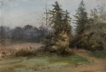 Paysage avec deux figures