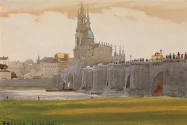 Vue de Dresde, 1898