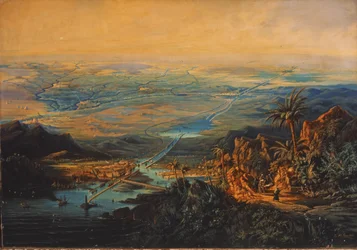 Canal de Suez en novembre 1864