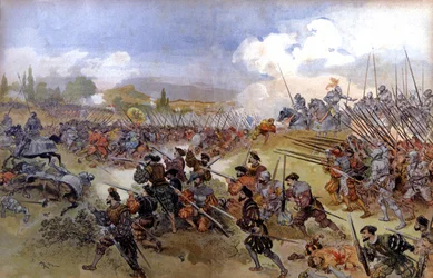 Bataille de Cérisoles entre François Ier et Charles V