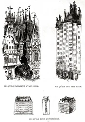 Critique de la laideur des constructions modernes à Paris avec l