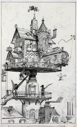 Dessin montrant une structure d