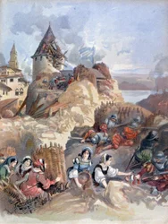 Dames au siège de Marseille