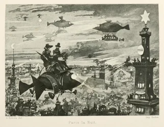 Paris de nuit, le vingtième siècle