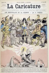 Les merveilles de la science par Robida (chimiste et héros de l