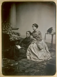 La Lettre, v. 1850 (photo)