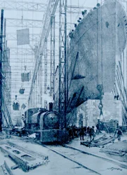 Un chantier naval britannique