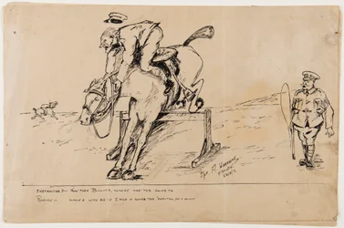 Dessin humoristique de la Première Guerre mondiale, 22 septembre 1917