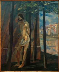 Sébastien au mur