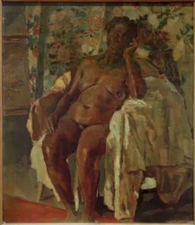 Assise (Négresse assise)