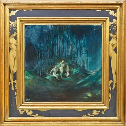 Nocturne de Chopin (huile sur toile)