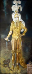 La Marchesa Casati dans le rôle de Cesare Borgia