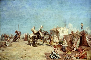 Un campement arabe