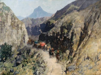 Caravane en Perse
