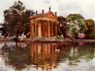 Eau ornementale, Villa Borghese