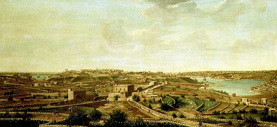 Vue de La Valette, Malte