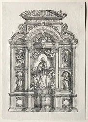 Autel avec la Belle Marie de Ratisbonne, 1520
