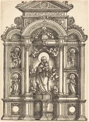 Autel avec la Vierge et l