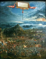 French : Historien cycle : Alexanderschlacht (Schlacht bei Issus) The Battle of Alexander at Issus