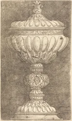 Gobelet avec grenade sur le bouton