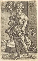 Judith avec la tête d