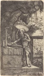 Saint Jérôme lisant