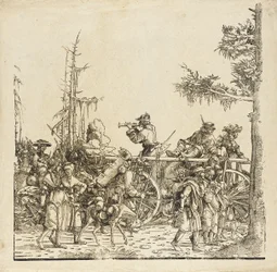 La voiture à bagages