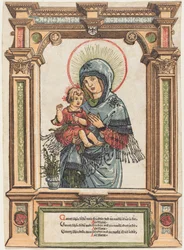 La belle Vierge de Ratisbonne, c. 1519-1520