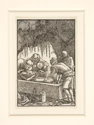 La mise au tombeau du Christ, de la série La Chute et la Rédemption de l