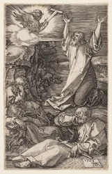 Agonie dans le jardin, de La Passion gravée