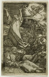 Agonie dans le jardin, de la Passion gravée