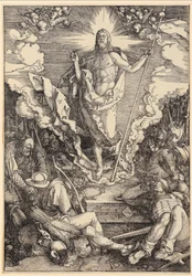 La résurrection du Christ, feuille n° 12 de la série « La Grande Passion »