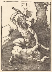 Caïn tuant Abel, 1511