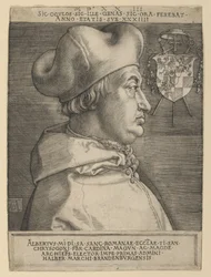 Cardinal Albrecht de Brandebourg (grande planche)