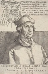 Cardinal Albrecht de Brandebourg, 1519