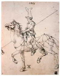 Cavalier avec lance, 1502