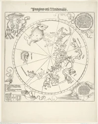 Carte céleste du ciel austral (Imagines coeli meridionalis)