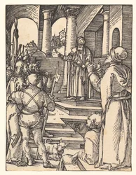 Le Christ devant Pilate, de « La Petite Passion »