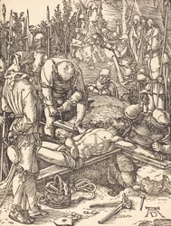 Christ cloué sur la croix, probablement vers 1509-1510