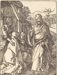 Le Christ prenant congé de sa mère